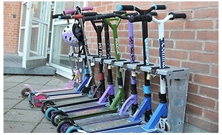 Løbecykler, løbehjul & Trækvogne